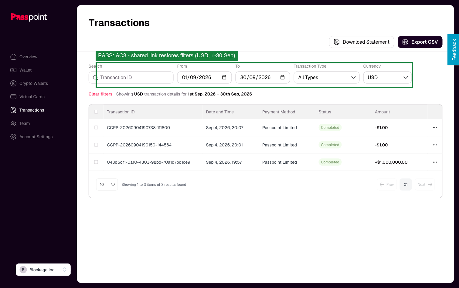 shared link restores
